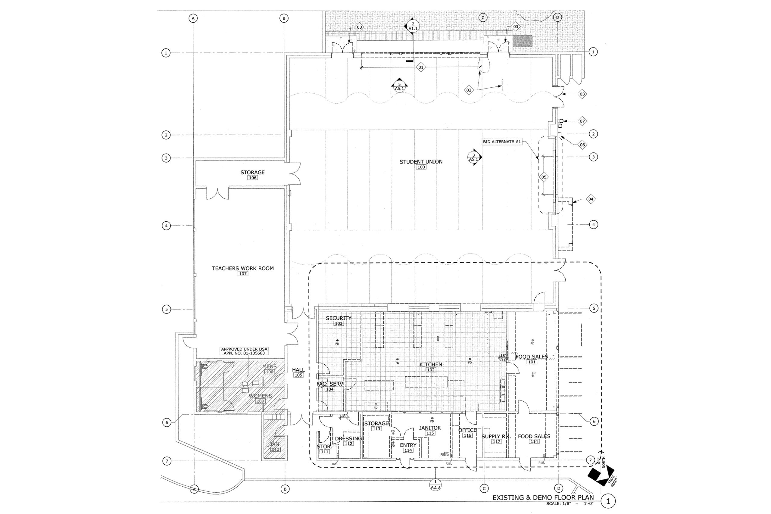 Carlmont High School Cafeteria – WESTON MILES ARCHITECTS